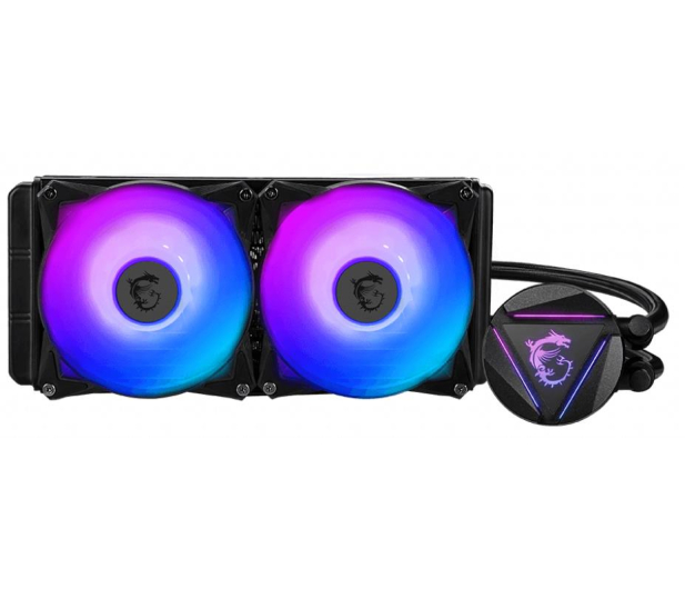 MSI MAG Core Liquid 280R 2x140mm - 662670 - zdjęcie 4
